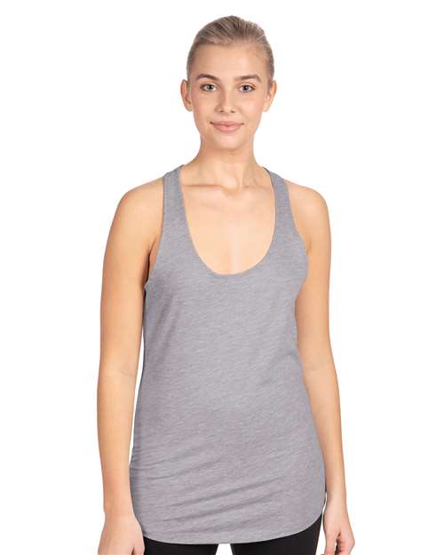 Next Level Women's Ideal Racerback Tank 1533 - Heather Grey