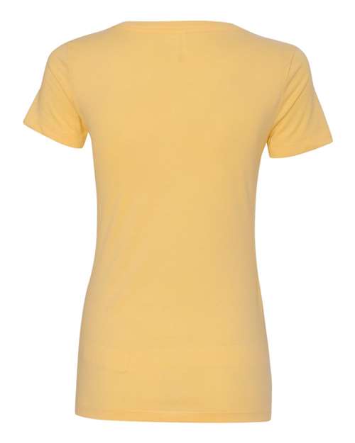 Next Level Women's Ideal V-Neck T-Shirt 1540 - Banana Cream