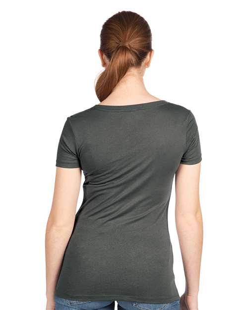 Next Level Women's Ideal V-Neck T-Shirt 1540 - Dark Grey