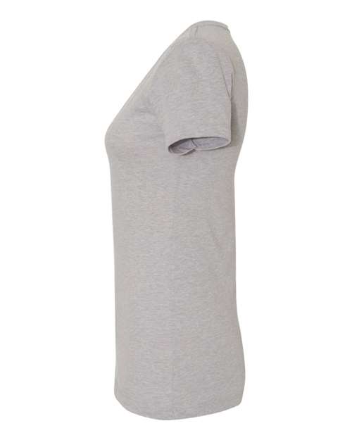 Next Level Women's Ideal V-Neck T-Shirt 1540 - Heather Grey