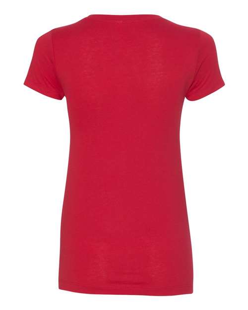 Next Level Women's Ideal V-Neck T-Shirt 1540 - Red