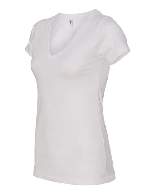 Next Level Women's Ideal V-Neck T-Shirt 1540 - White