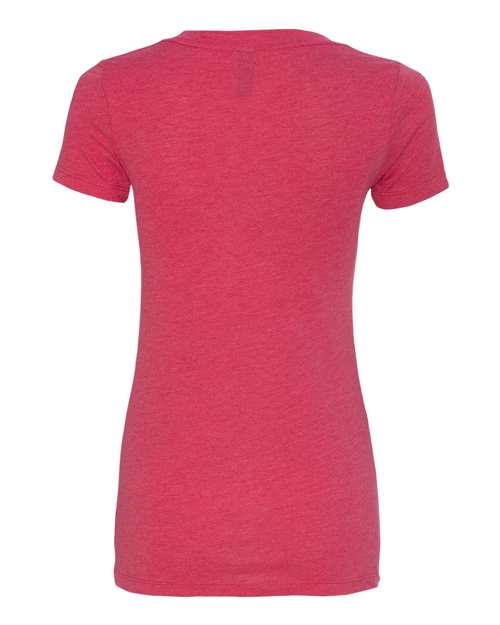 Next Level Women’s Triblend Deep V-Neck T-Shirt 6740