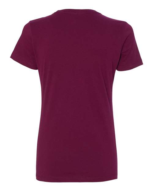 Next Level Women’s Cotton T-Shirt 3900 - Maroon