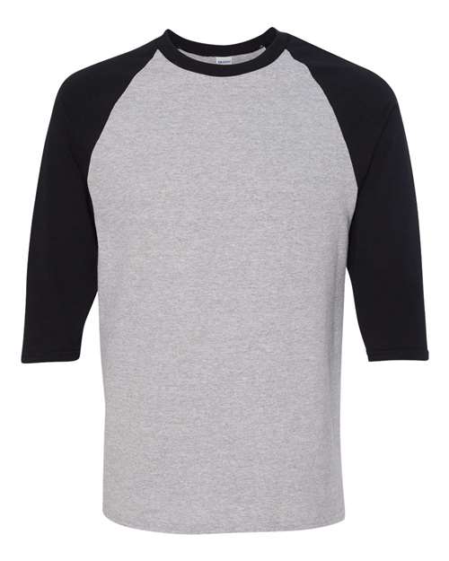 Gildan Unisex Heavy Cotton™ Raglan Three-Quarter Sleeve T-Shirt 5700