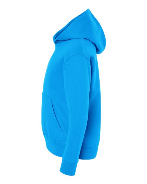 LAT Youth Fleece Hoodie Sweatshirt 2296 - Turquoise