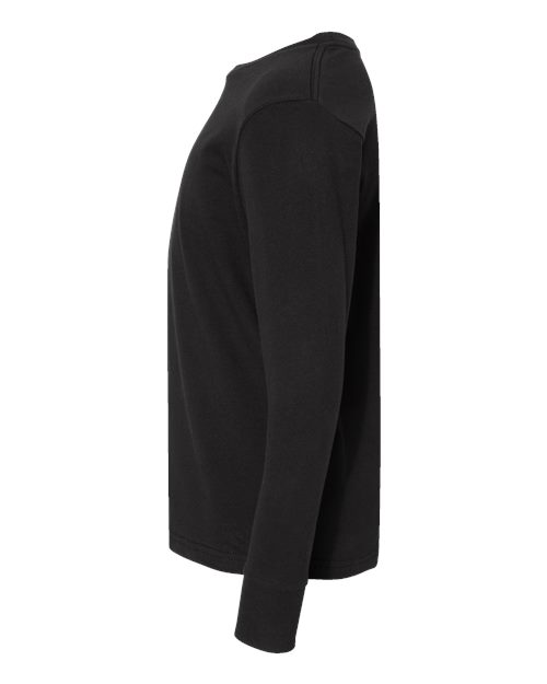 LAT Youth Fine Jersey Long Sleeve Tee 6201 - Black