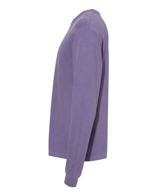 Comfort Colors Unisex Garment-Dyed Heavyweight Long Sleeve T-Shirt 6014 - Grape