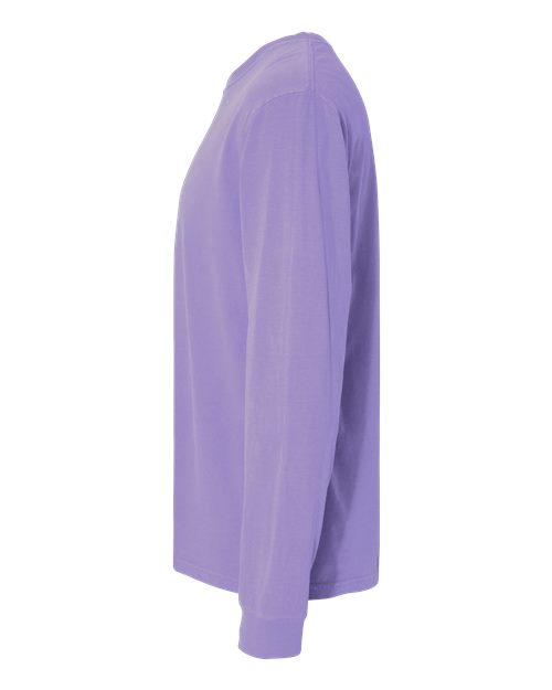 Comfort Colors Unisex Garment-Dyed Heavyweight Long Sleeve T-Shirt 6014 - Violet