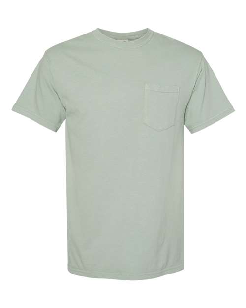 Comfort Colors Unisex Garment-Dyed Heavyweight Pocket T-Shirt 6030 - Bay