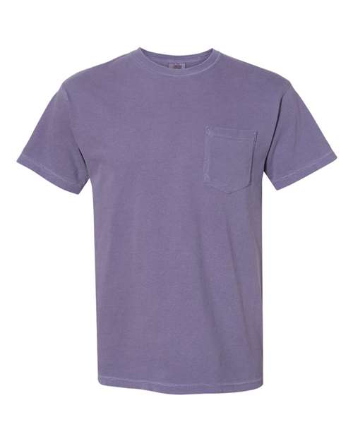 Comfort Colors Unisex Garment-Dyed Heavyweight Pocket T-Shirt 6030 - Grape