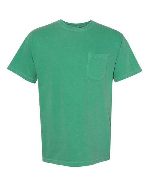 Comfort Colors Unisex Garment-Dyed Heavyweight Pocket T-Shirt 6030 - Grass
