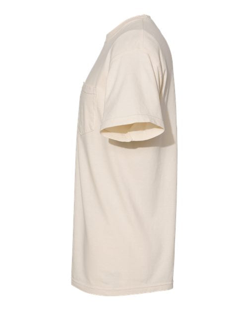 Comfort Colors Unisex Garment-Dyed Heavyweight Pocket T-Shirt 6030 - Ivory