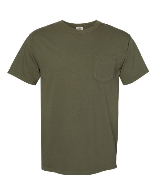 Comfort Colors Unisex Garment-Dyed Heavyweight Pocket T-Shirt 6030 - Sage