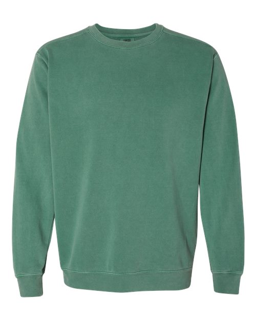 Comfort Colors Unisex Garment-Dyed Crewneck Sweatshirt 1566 - Light Green
