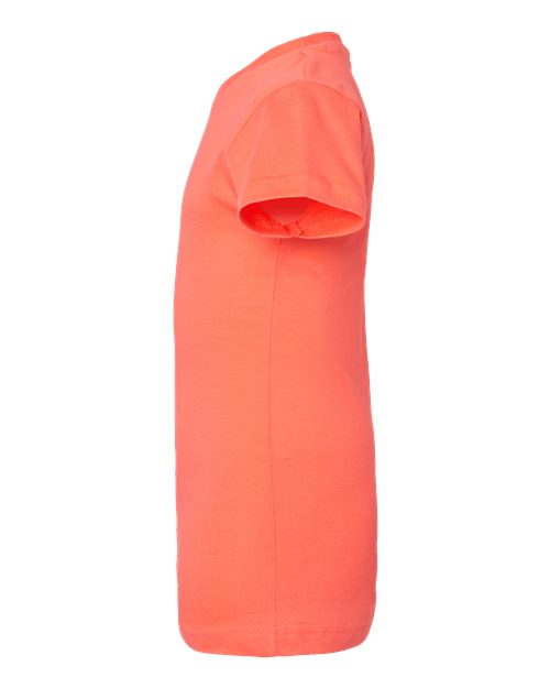 LAT Girls' Fine Jersey Tee 2616 - Papaya