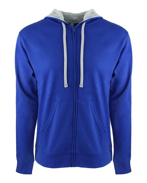 Next Level Unisex Laguna Full-Zip Hoodie Sweatshirt 9601