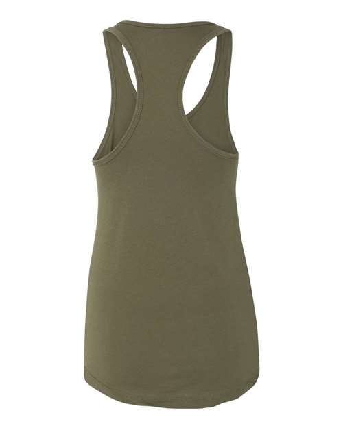 Next Level Women's Ideal Racerback Tank 1533 - Military Green