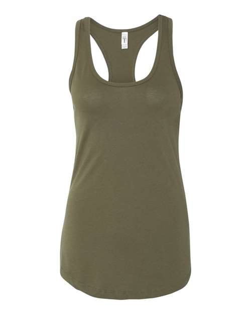 Next Level Women's Ideal Racerback Tank 1533 - Military Green