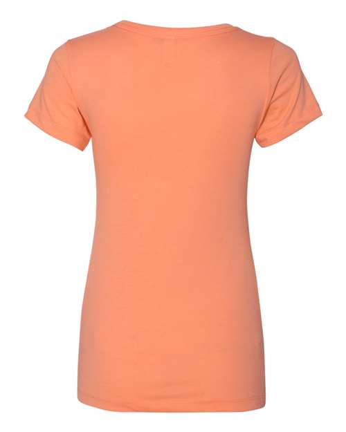 Next Level Women's Ideal V-Neck T-Shirt 1540 - Light Orange