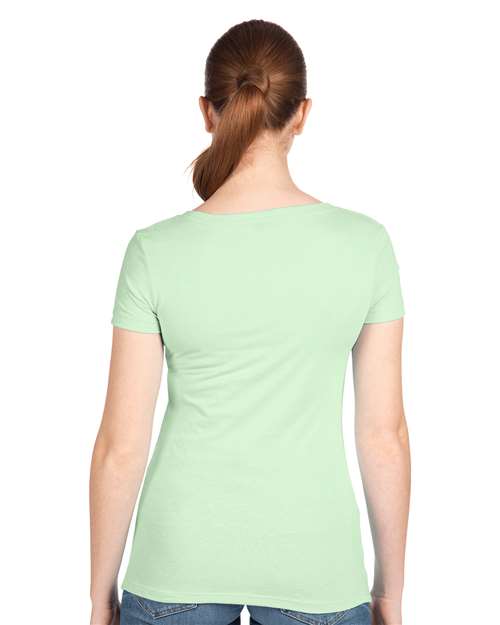 Next Level Women's Ideal V-Neck T-Shirt 1540 - Mint