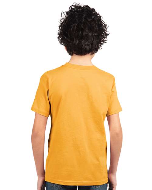 Next Level Youth Cotton T-Shirt 3310 - Gold