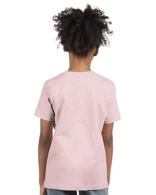 Next Level Youth Cotton T-Shirt 3310 - Light Pink