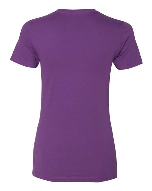 Next Level Women’s Cotton T-Shirt 3900 - Purple Berry