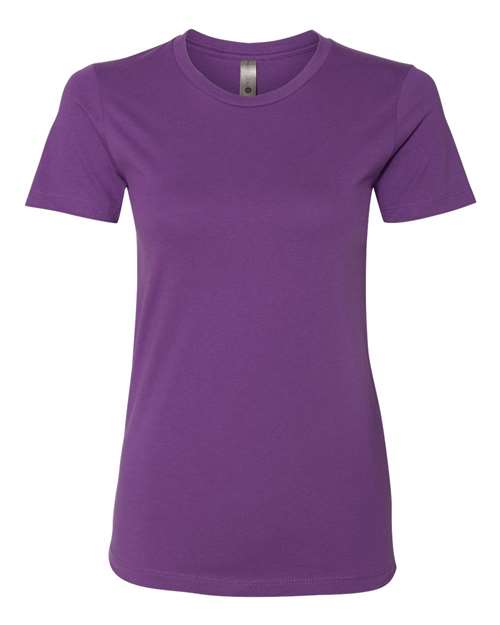 Next Level Women’s Cotton T-Shirt 3900 - Purple Berry