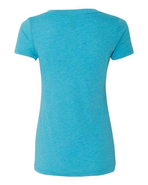 Next Level Women’s Triblend Deep V-Neck T-Shirt 6740