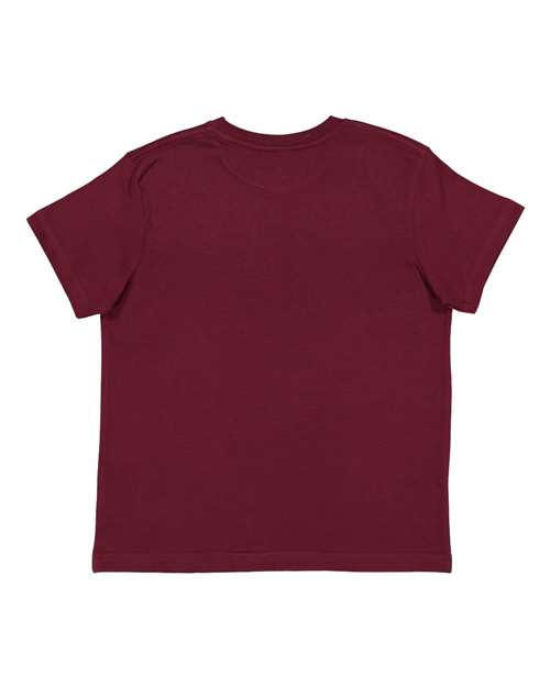 LAT Youth Fine Jersey Tee 6101 - Maroon