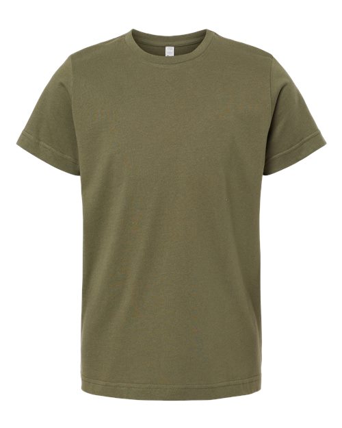 LAT Youth Fine Jersey Tee 6101 - Military Green