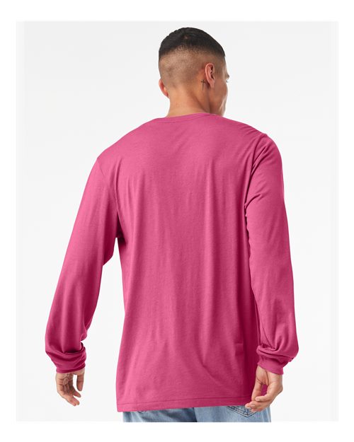 BELLA + CANVAS Unisex Jersey Long Sleeve Tee 3501 - Berry