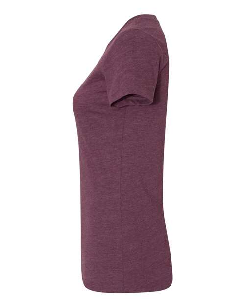 BELLA + CANVAS Women's Slim Fit Tee 6004 - Heather Maroon