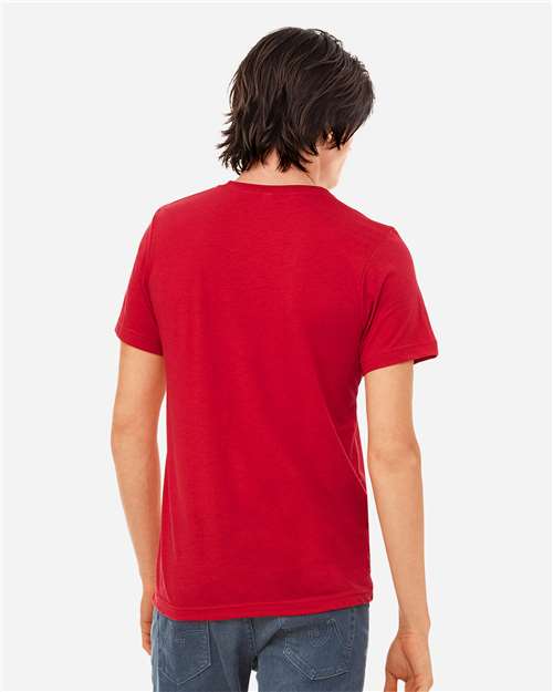 BELLA + CANVAS Triblend Tee 3413 - Solid Red Triblend