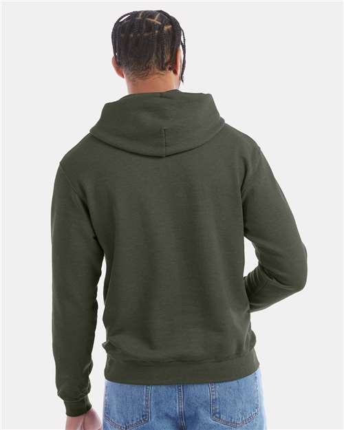 Champion Unisex Powerblend® Hooded Sweatshirt S700 - Dark Green Heather