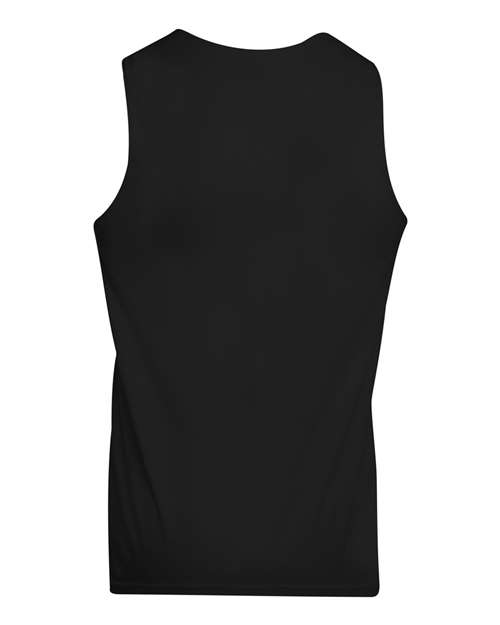Augusta Sportswear Unisex Reversible Wicking Tank Top 148 - Black/ White