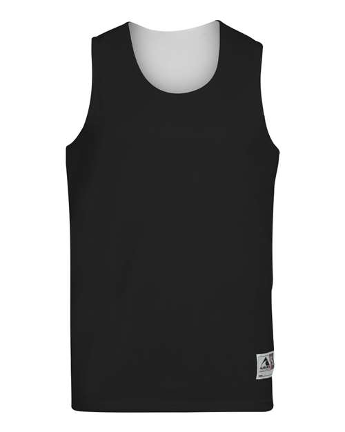 Augusta Sportswear Unisex Reversible Wicking Tank Top 148 - Black/ White