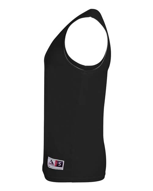 Augusta Sportswear Unisex Reversible Wicking Tank Top 148 - Black/ White