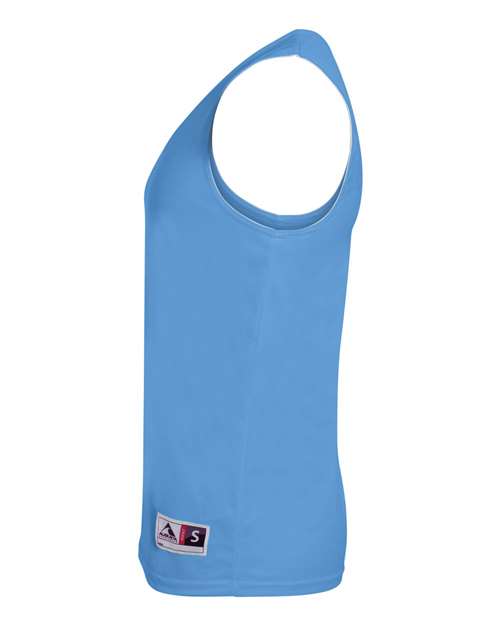 Augusta Sportswear Unisex Reversible Wicking Tank Top 148 - Columbia Blue/ White