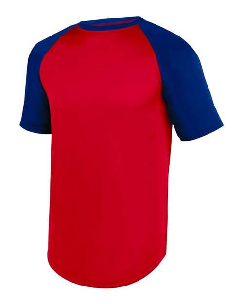 Augusta Sportswear Unisex Wicking Short Sleeve Baseball Jersey 1508