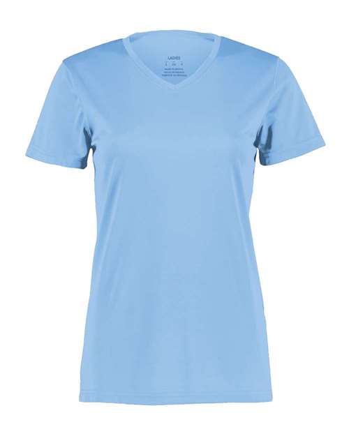 Augusta Sportswear Women's Nexgen Performance V-Neck T-Shirt 1790 - Columbia Blue