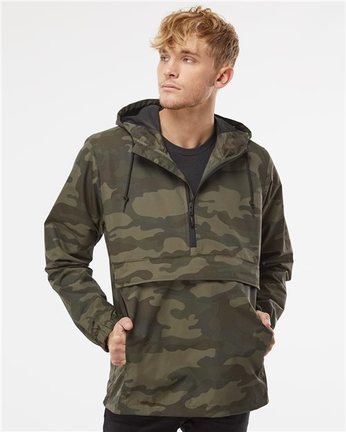Independent Trading Co. Men's Nylon Anorak EXP94NAW