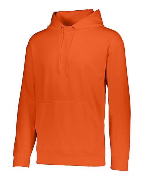 Augusta Sportswear Men's Wicking Fleece Hooded Sweatshirt 5505 - Orange