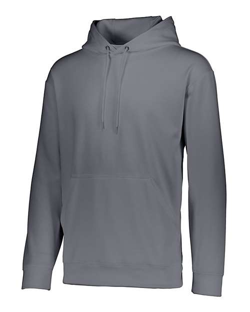 Augusta Sportswear Men's Wicking Fleece Hooded Sweatshirt 5505 - Graphite
