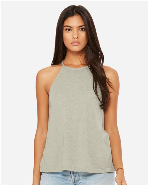 BELLA + CANVAS Women's Flowy High-Neck Tank 8809