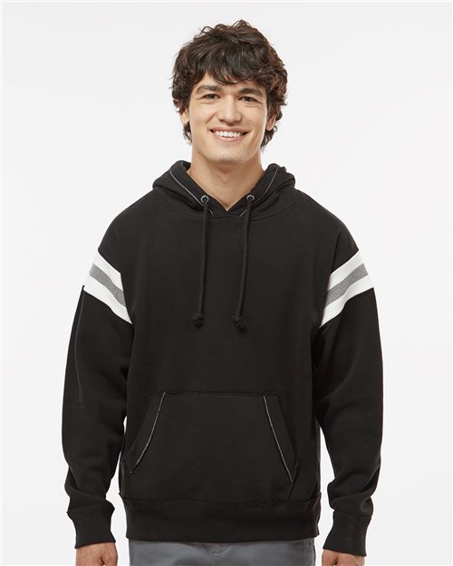 J. America Men's Vintage Athletic Hooded Sweatshirt 8847