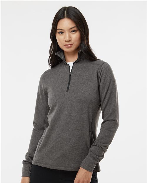 J. America Women’s Omega Stretch Quarter-Zip Pullover 8433