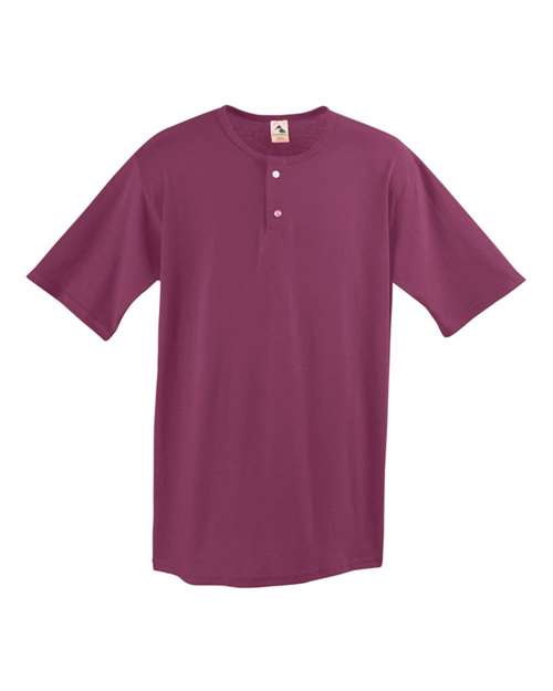 Augusta Sportswear Men's Two-Button Baseball Jersey 580
