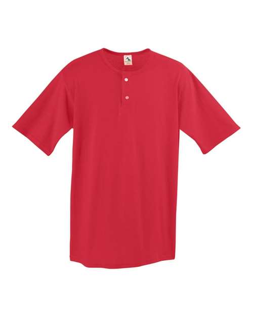 Augusta Sportswear Men's Two-Button Baseball Jersey 580